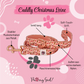 Cuddly Christmas Leash Features