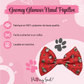 Gnomey Glamour Bow Tie Features