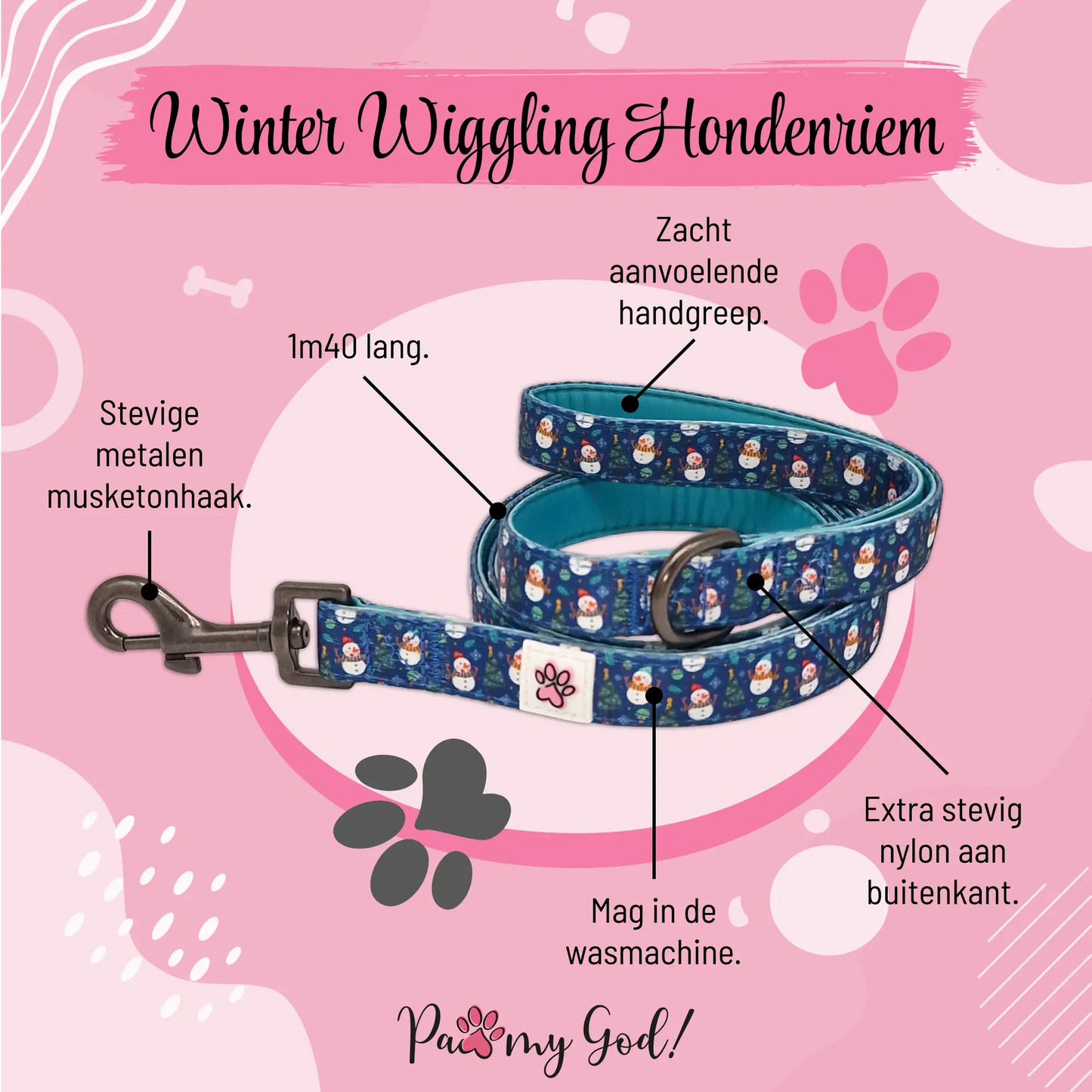 Winter Wiggling Leash Features